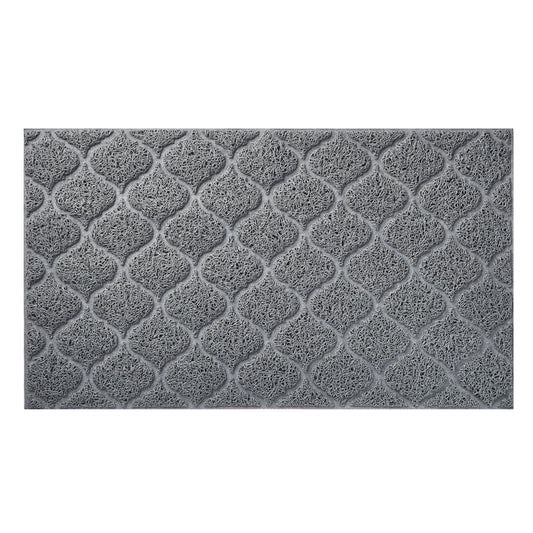 Small Trapper Litter Mat, 23.5" X 13.75", Gray