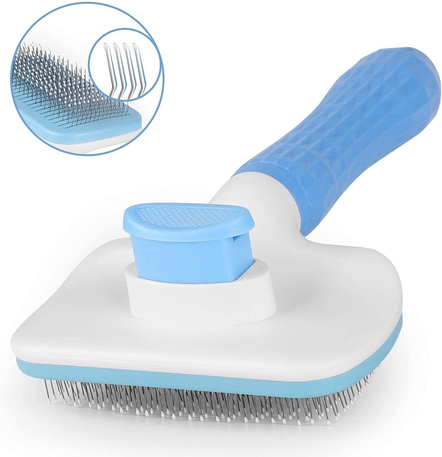 Dog Brush for Shedding Dematting Pet Grooming Cat Hair Undercoat Rake Comb Brush