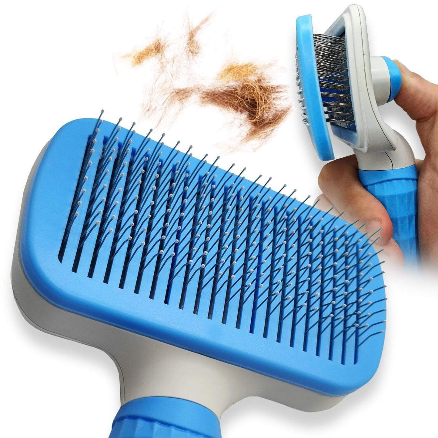 Dog Brush for Shedding Dematting Pet Grooming Cat Hair Undercoat Rake Comb Brush