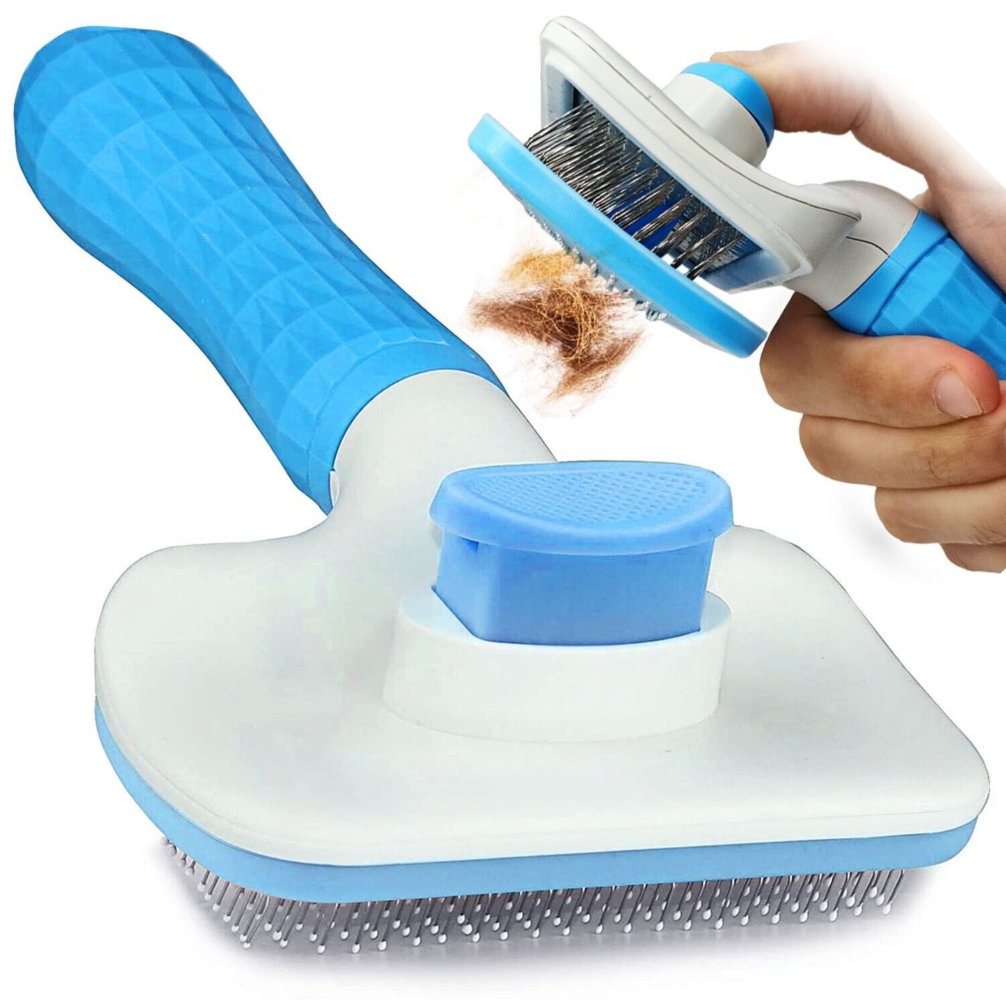 Dog Brush for Shedding Dematting Pet Grooming Cat Hair Undercoat Rake Comb Brush